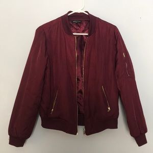 Kendall & Kylie red bomber jacket M